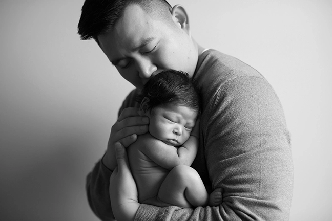 dad baby portrait nyc