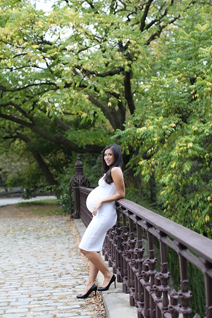 Battery Park maternity photo shoot